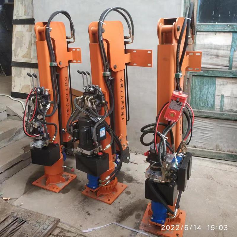 沙市区重汽蓝牌随车吊 3.2吨 国六动力强 液压驱动 农用自卸起重机